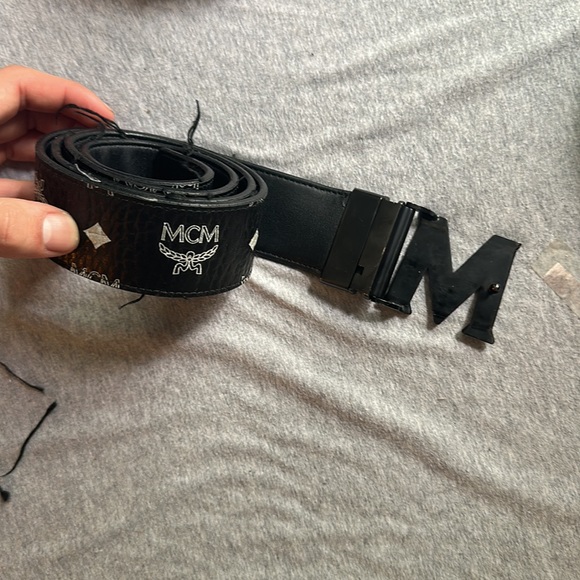 black/white MCM belt - Picture 2 of 3